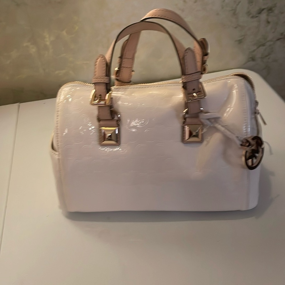 Brand new white Micheal kors handbag